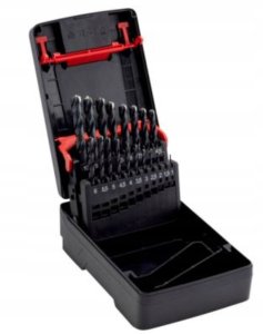 ZESTAW WIERTEŁ ZEBRA DIN 338-HSS (D1-10)X0,5 1