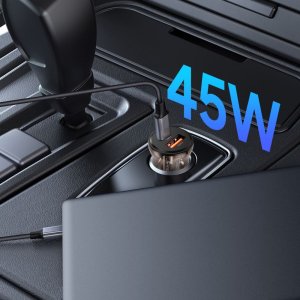 TECH-PROTECT CC01 2-PORT CAR CHARGER PD45W/QC3.0 BLACK 5