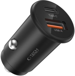 TECH-PROTECT CC02 2-PORT CAR CHARGER PD35W/QC3.0 BLACK 2