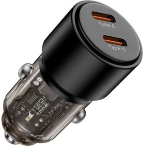 TECH-PROTECT CC03 2-PORT CAR CHARGER PD100W BLACK 2