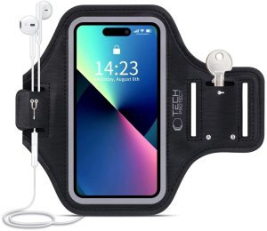 TECH-PROTECT M4 UNIVERSAL SPORT ARMBAND BLACK 1