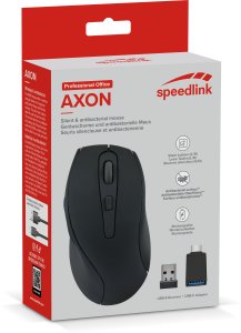 SPEEDLINK SL-630004-RRBK myszka Dom Po prawej stronie RF Wireless Optyczny 1600 DPI 8