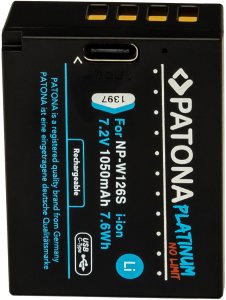 Akumulator Patona PATONA 1397 bateria do aparatu/kamery Litowo-jonowa (Li-Ion) 1050 mAh 4