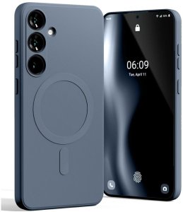 Mercury MagSafe Semi-Silicone Sam S25    S931 niebieski /blue 3