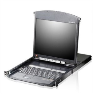ATEN KL1516AiM 43cm LCD IP-KVM z 16 portami, układ FR 1