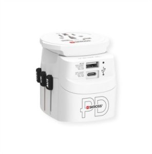 Skross PRO Light USB AC30PD World Travel Adapter, na cały świat 1
