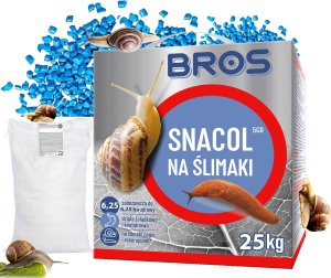 BROS - Snacol 5GB zwalcza ślimaki 25kg 1