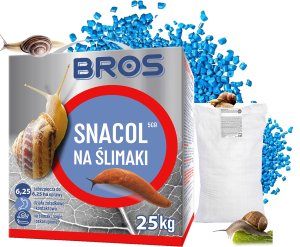 BROS - Snacol 5GB zwalcza ślimaki 25kg 2