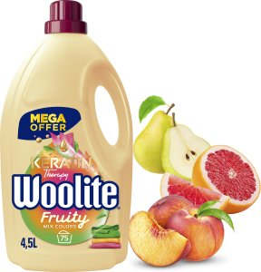 Woolite Fruity do Kolorów z Keratyną 4,5l/75 prań 2