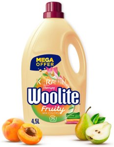 Woolite Fruity do Kolorów z Keratyną 4,5l/75 prań 10