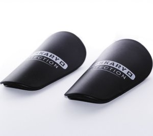 Ochraniacze piłkarskie małe mini czarne proskary 3