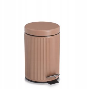 Metalowy kosz łazienkowy BRASS TONE, 3 l 1