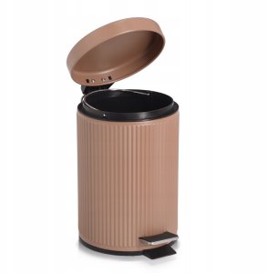 Metalowy kosz łazienkowy BRASS TONE, 3 l 2