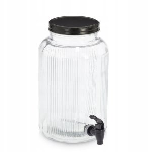 Szklany słoik z kranikiem KITCHEN ESSENTIALS, 3900 ml 3