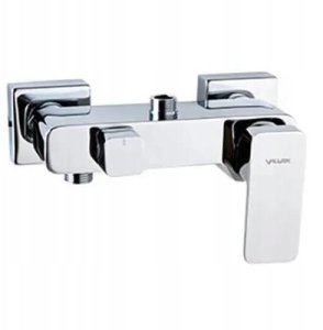 Valvex bateria natryskowa ścienna z przyłączem górnym Loft, chrom 2455760 1