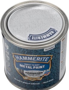 Hammerite Hammerlak - Silver - 250 ml. 1