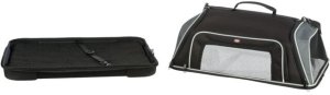 TRIXIE 28907, Soft pet carrier, Airline pet carrier, Dog, 7 kg, Black, Polyester 3