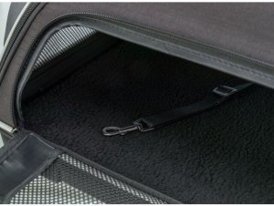 TRIXIE 28907, Soft pet carrier, Airline pet carrier, Dog, 7 kg, Black, Polyester 9