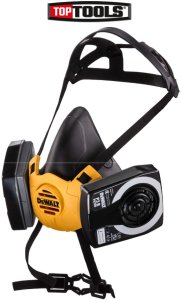 Dewalt półmaska ochronna z filtrami klasy a2p3, rozmiar l DXIR1HMLA2P3 2