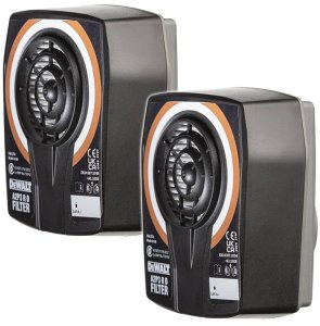 Dewalt filtry wynienne do masek, klasa a2p3, 2 sztuki DXIR1A1A2P3 3