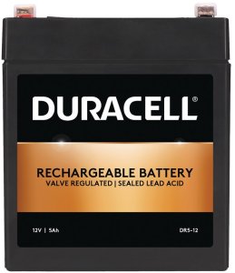 Duracell 12V 5Ah VRLA Batteri til UPS systemer 1