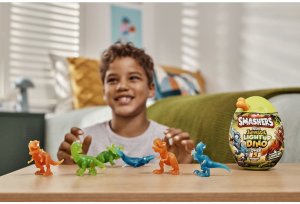 Figurka Smashers Nano Jurassic Light up Dino 2