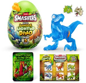 Figurka Smashers Nano Jurassic Light up Dino 3