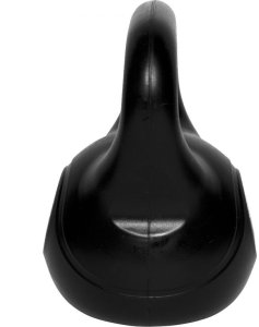 Kettlebelle 12 kg winyl Gorilla Sports czarny 8