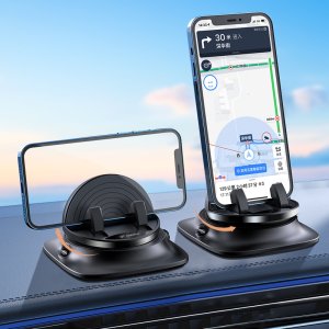 Uchwyt na telefon do samochodu na kokpit Supero, czarny 2