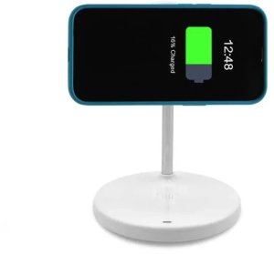 Ładowarka indukcyjna 3 w 1 Puro Mag Station ze stojakiem - biała 8