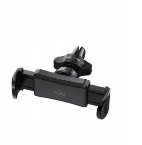 Uchwyt na smartfona Puro Spring 2 na kratkę nawiewu - czarny 2