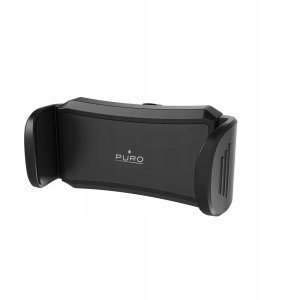 Uchwyt na smartfona Puro Spring 2 na kratkę nawiewu - czarny 3