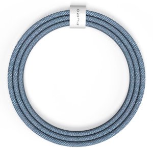 Kabel USB Puro USB-C - USB-C 1.5 m Niebieski (8018417490651) 2