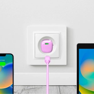 Ładowarka Puro Ładowarka sieciowa 20W GaN USB-C - różowa 2