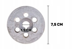 Koło pasowe napędzane do glebogryzarki spalinowej G84001 4