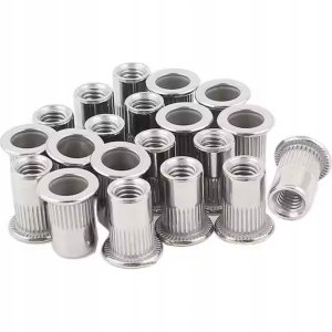 Nitonakrętki walcowe M12 Falon Tech 50 szt. 2,0-5,9 mm 3