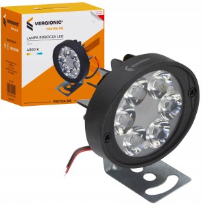 Lampa Robocza LED 12V Halogen 12W UNIWERSALNA Vergionic 1