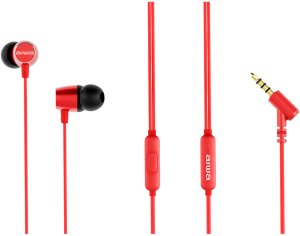 Słuchawki douszne AIWA ESTM-30RD 99dB 16ohm Czerwone 4
