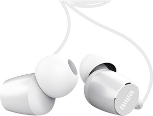 Słuchawki Aiwa Słuchawki douszne AIWA ESTM-20WT 105dB 16ohm Białe 4