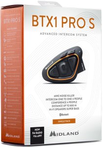Interkom motocyklowy Midland BTX1 PRO S-SINGLE na 1 kask 5