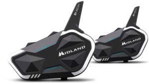 Interkom motocyklowy Midland R1 MESH TWIN na 2 kaski 1