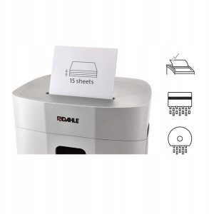 Dahle PaperSAFE PS 380 niszczarka dokumentów 15 arkuszy 25l cięcie cząstek 3