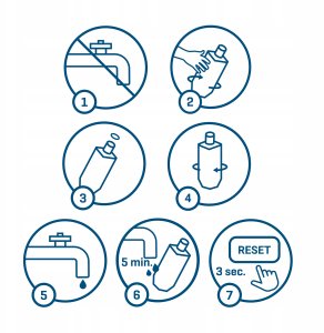 Filtr wody do lodówek LG, Kenmore (WES411) 7