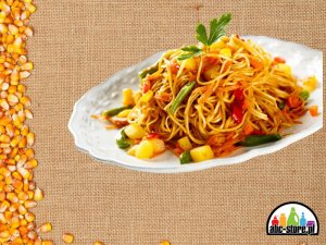 Makaron kukurydziany bezglutenowy noodle nitki azjatycki monika 227g 3