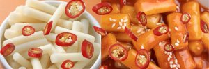 Koreańskie tteokbokki kluseczki ryżowe w sosie hot spicy topokki danie instant sempio 160g 2