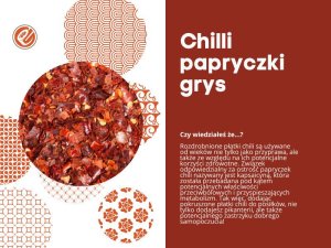 Papryka chilli ostre grys przyprawa suszone kruszone kawałki płatki 150g 3
