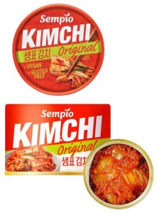 Kimchi kapusta pekińska marynowana po koreańsku puszka wegańskie bezglutenowa 160g 1