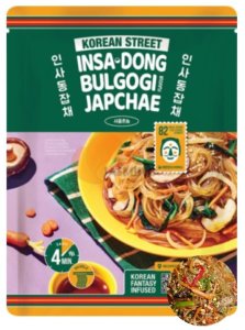 Gotowe danie koreańskie w 4 minuty japchae makaron nitki z bulgogi w sosie 103g 1