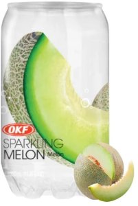 OKF koreański napój gazowany z sokiem z melona sparkling water soda w puszka 350ml 1