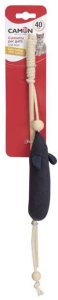 CAMON CAT TOY wędka mysz na sznurku 40 cm 1